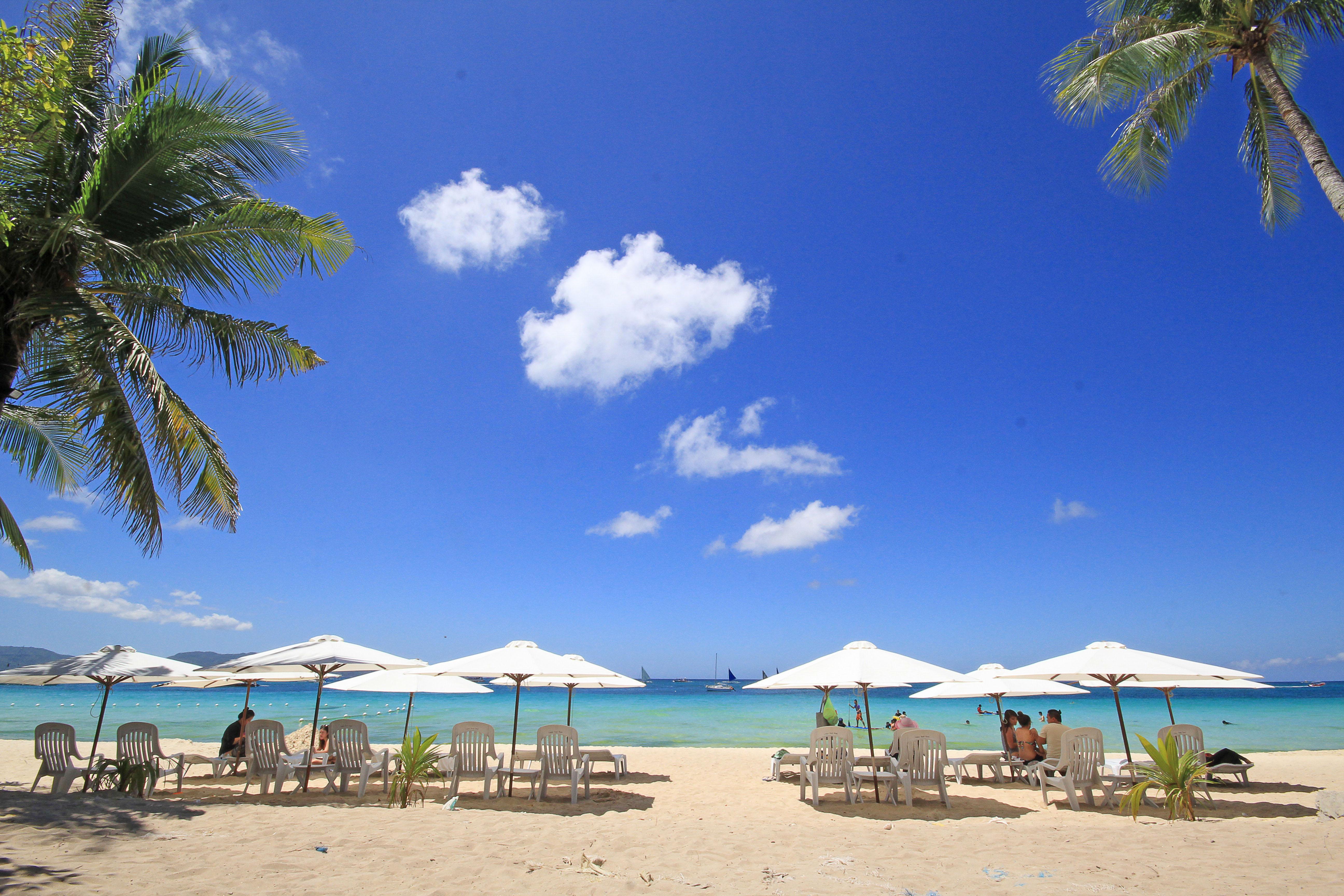 Bamboo Beach Resort & Restaurant Manoc-Manoc Экстерьер фото